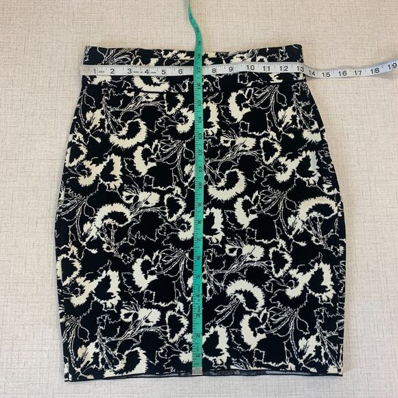 Rag & Bone Liberty Bodycon Skirt Womens XS Extra Small Ivory Small Floral Print - Picture 8 of 13